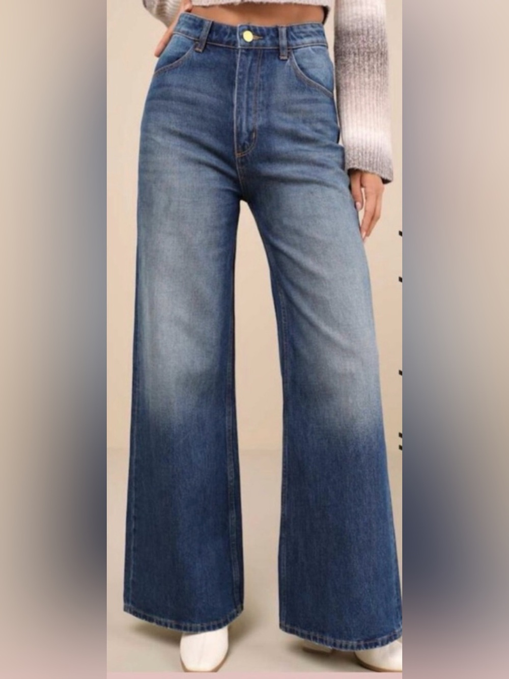 Rolla’s - Studio Flare Eclipse Dark Vintage Blue Jeans